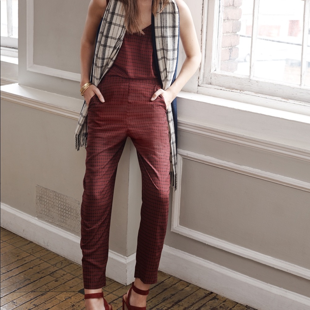 Madewell Tompkins Tank Jumpsuit
